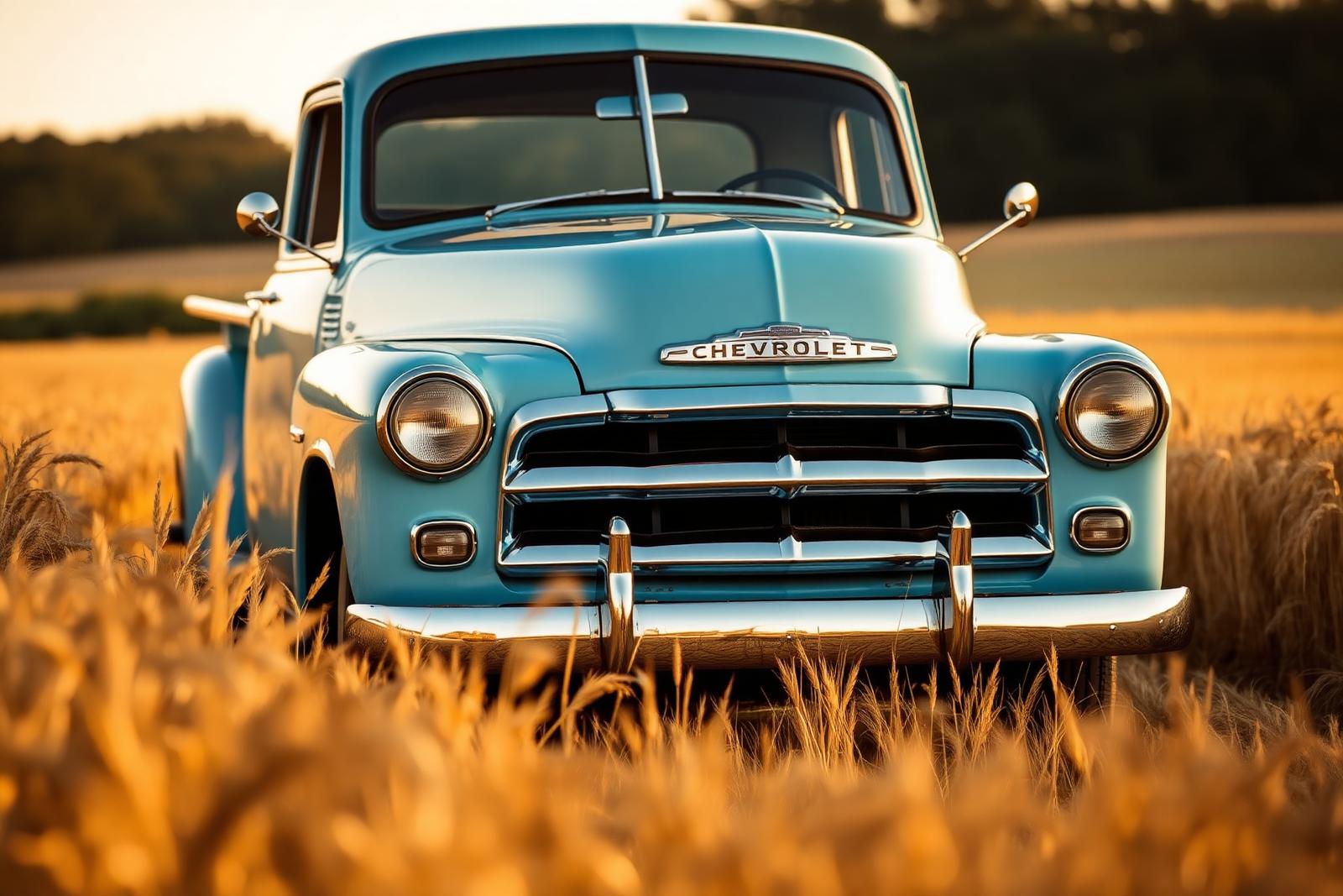 1954 Chevrolet 3100 in Powder Blue